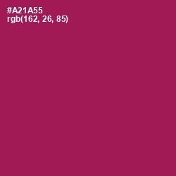 #A21A55 - Jazzberry Jam Color Image