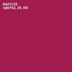 #A21C50 - Jazzberry Jam Color Image