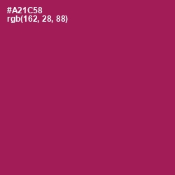 #A21C58 - Jazzberry Jam Color Image