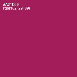 #A21D59 - Jazzberry Jam Color Image