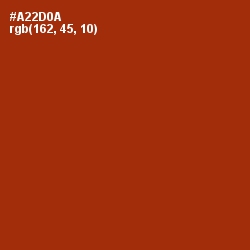 #A22D0A - Tabasco Color Image