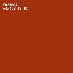 #A2300A - Tabasco Color Image