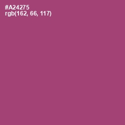 #A24275 - Cadillac Color Image