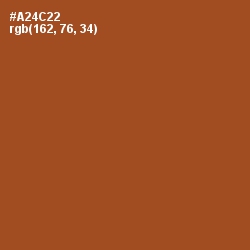 #A24C22 - Paarl Color Image