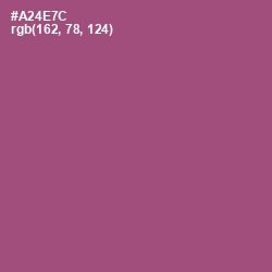 #A24E7C - Cadillac Color Image