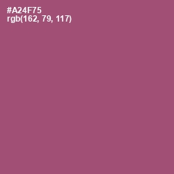 #A24F75 - Cadillac Color Image