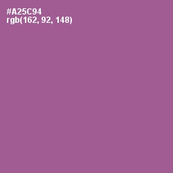 #A25C94 - Tapestry Color Image