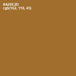 #A26E2D - Desert Color Image