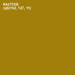 #A27F0B - Buttered Rum Color Image