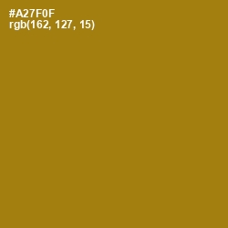 #A27F0F - Buttered Rum Color Image