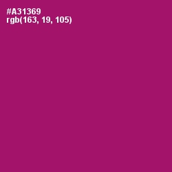#A31369 - Lipstick Color Image