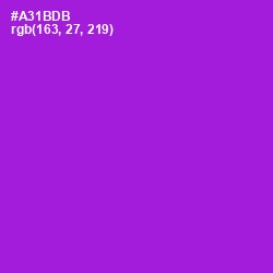 #A31BDB - Electric Violet Color Image