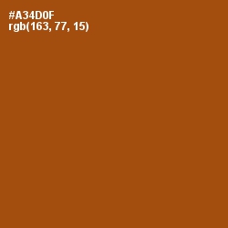 #A34D0F - Fire Color Image