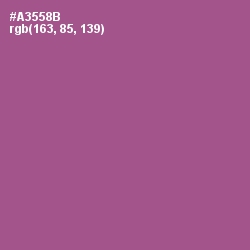 #A3558B - Tapestry Color Image