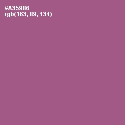 #A35986 - Tapestry Color Image