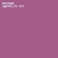 #A35B89 - Tapestry Color Image