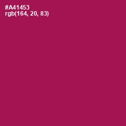 #A41453 - Jazzberry Jam Color Image