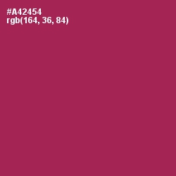 #A42454 - Night Shadz Color Image