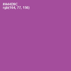 #A44D9C - Tapestry Color Image