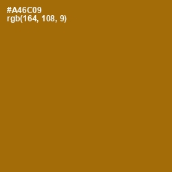 #A46C09 - Buttered Rum Color Image