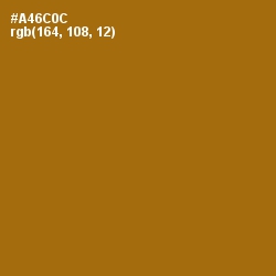 #A46C0C - Buttered Rum Color Image