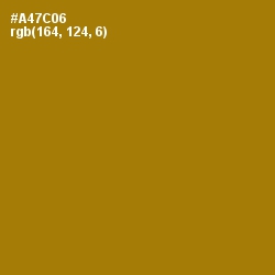 #A47C06 - Buttered Rum Color Image