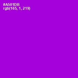 #A501DB - Electric Violet Color Image