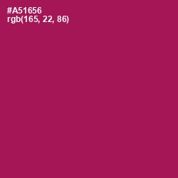 #A51656 - Jazzberry Jam Color Image