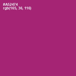 #A52474 - Royal Heath Color Image