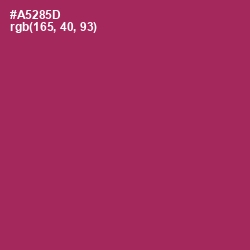#A5285D - Night Shadz Color Image