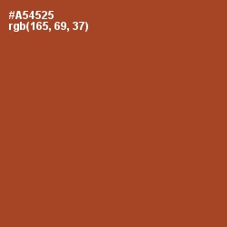 #A54525 - Paarl Color Image