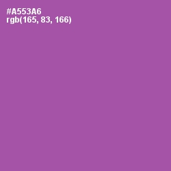 #A553A6 - Trendy Pink Color Image