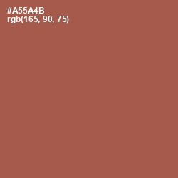 #A55A4B - Matrix Color Image