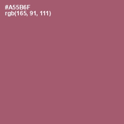 #A55B6F - Cadillac Color Image