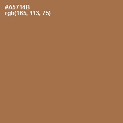 #A5714B - Cape Palliser Color Image