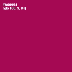 #A60954 - Jazzberry Jam Color Image