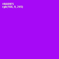 #A609F5 - Electric Violet Color Image