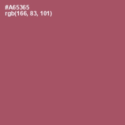 #A65365 - Cadillac Color Image