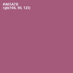 #A65A7B - Cadillac Color Image