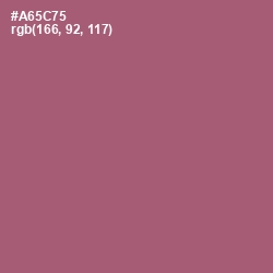 #A65C75 - Cadillac Color Image