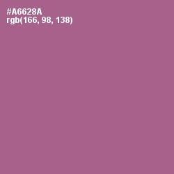 #A6628A - Turkish Rose Color Image