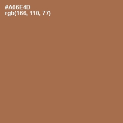 #A66E4D - Cape Palliser Color Image