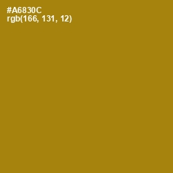 #A6830C - Hot Toddy Color Image