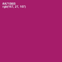 #A71B6B - Lipstick Color Image