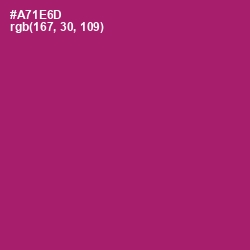 #A71E6D - Lipstick Color Image