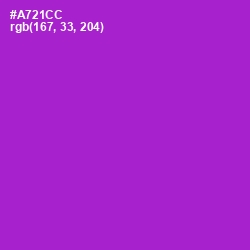 #A721CC - Electric Violet Color Image