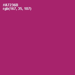 #A7236B - Royal Heath Color Image