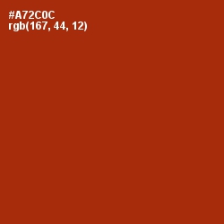 #A72C0C - Tabasco Color Image