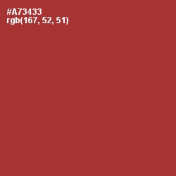 #A73433 - Well Read Color Image