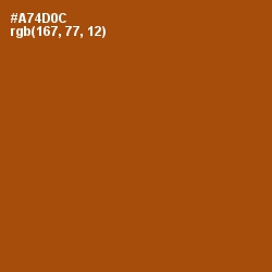 #A74D0C - Fire Color Image
